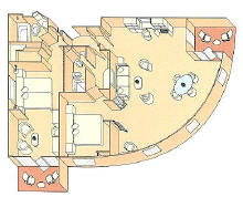  Royal Suite Diagram