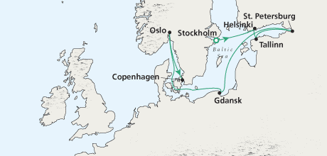 Kingdoms of the Baltic 5216 Cruise Crystal Symphony Crystal Cruises