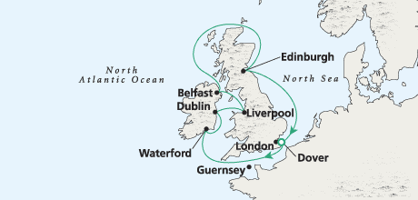 Celtic Embrace Cruise Crystal Symphony Crystal Cruises